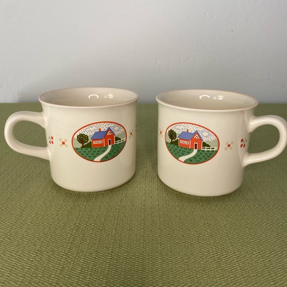 Raintree LTD Thr Heart and Home Collection Set of Mugs - Picture 1 of 7